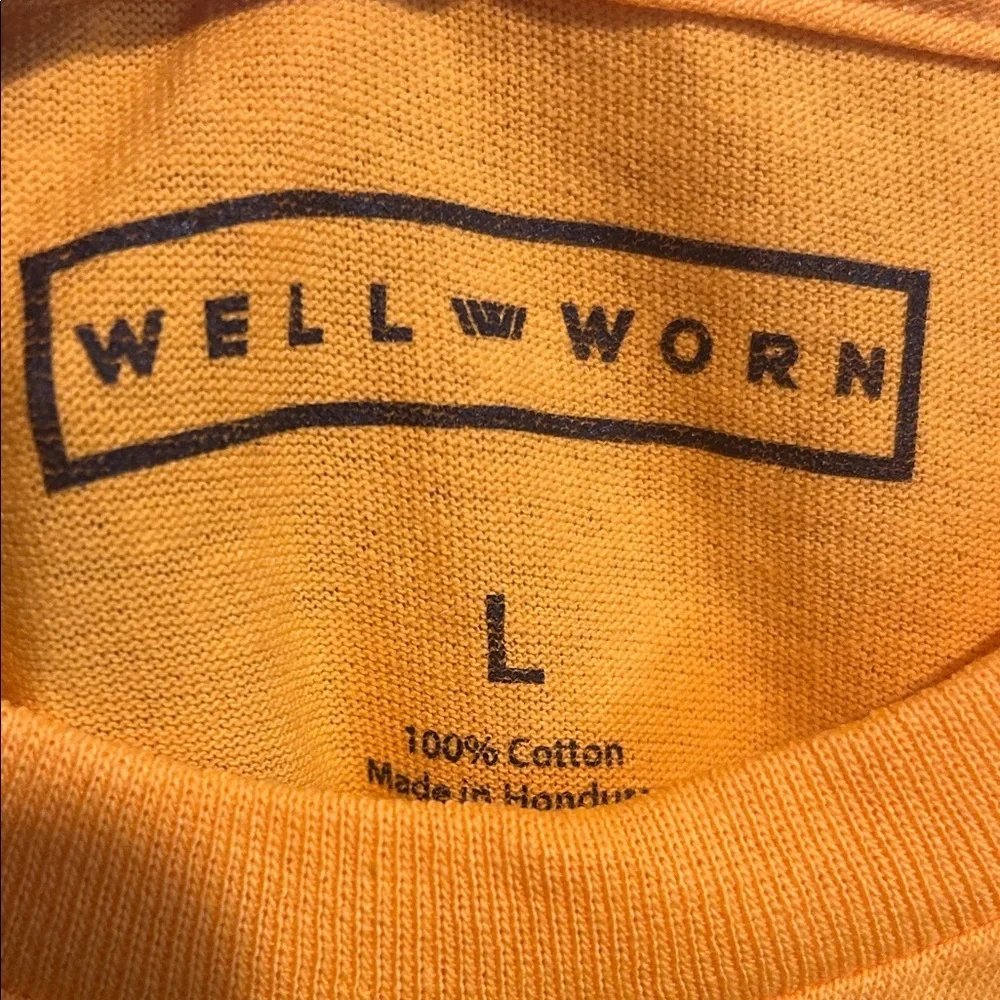 Yellow Graphic Fishing Shirt